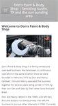 Mobile Screenshot of dons-bodyshop.com